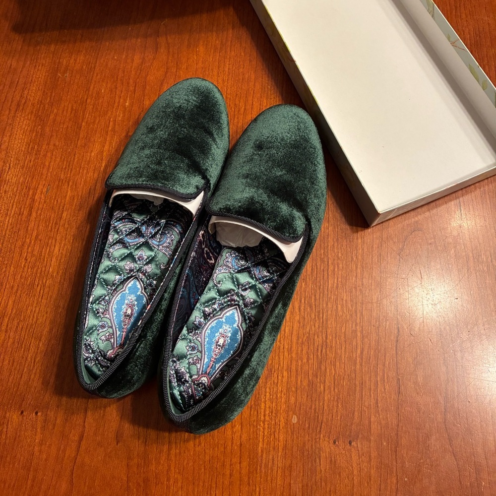 Birdies starling velvet loafer